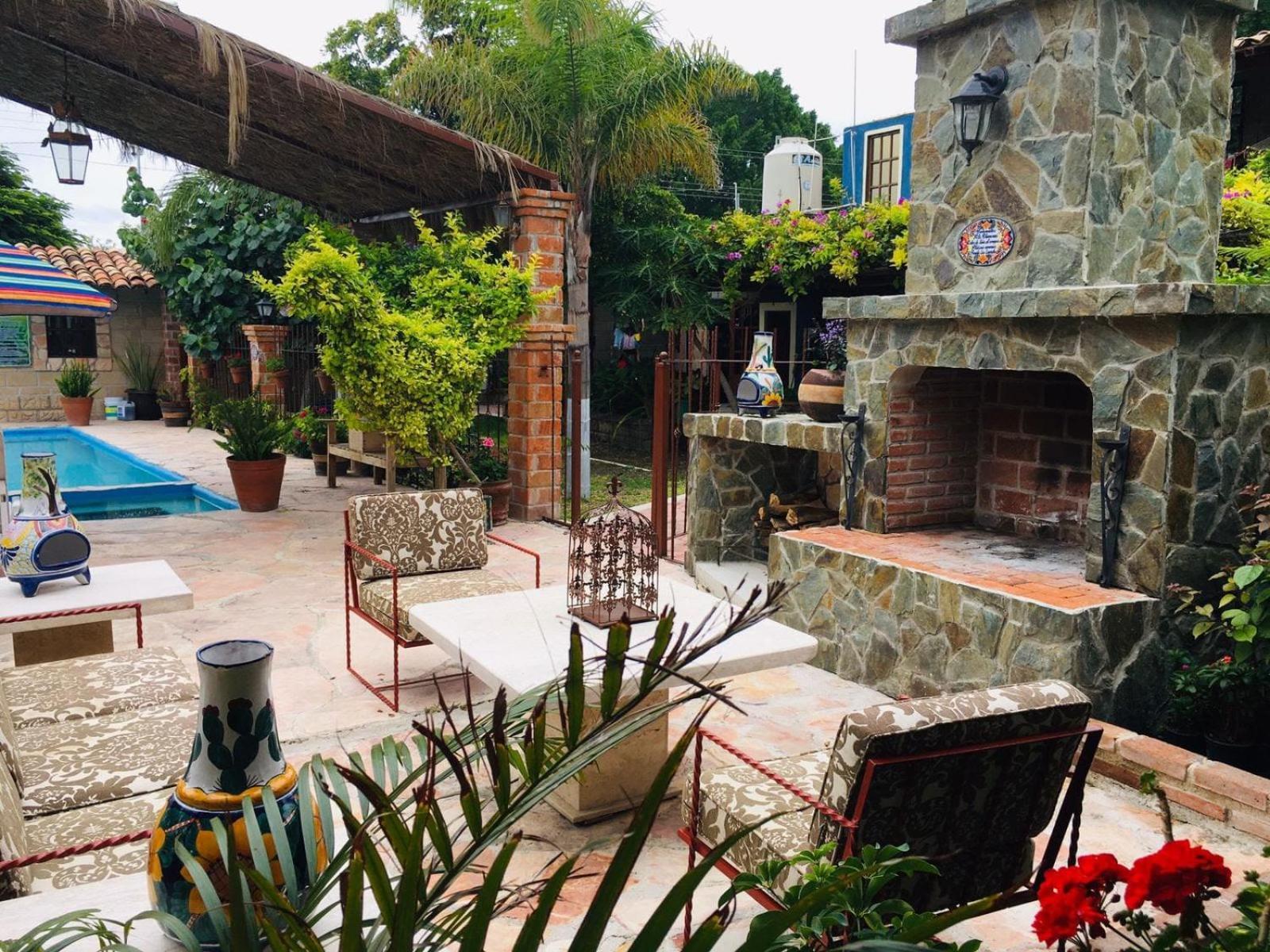 Hotel Posada Rancho Los Laureles El Rosario Xochitiopan Esterno foto