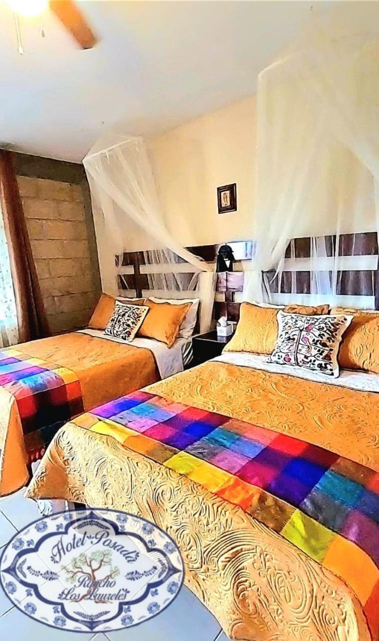 Hotel Posada Rancho Los Laureles El Rosario Xochitiopan Esterno foto